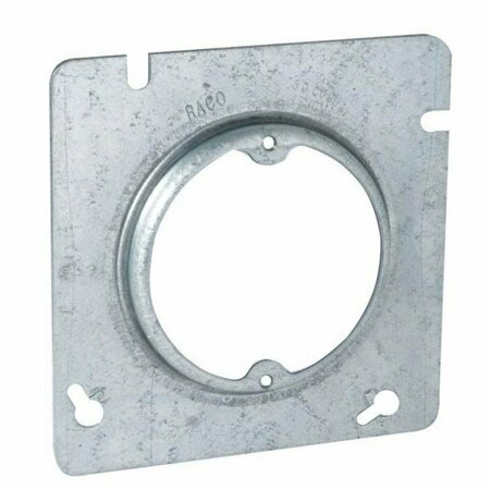 HUBBELL ELECTRICAL PRODUCTS Electrical Box Cover, Square, Raised 829